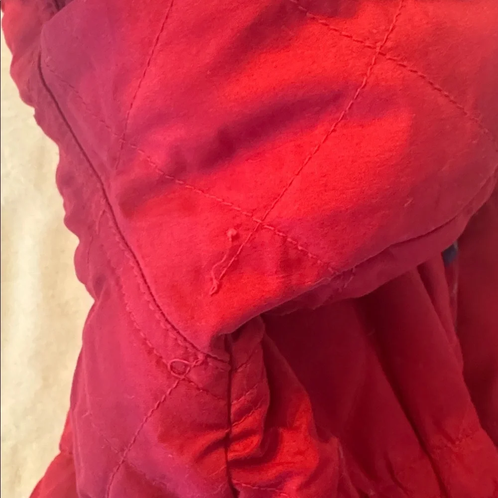 Vintage! Paramount Kids Red Quilted Scottie Jacket with Black Trim, sz 4T
